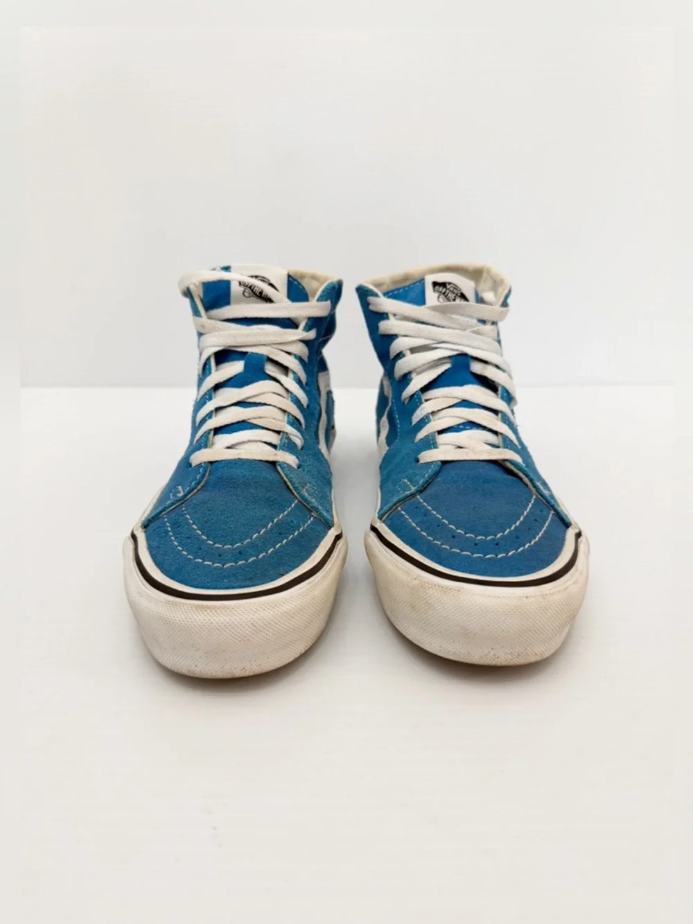 Vans Sk8-Hi Tapered Color Theory sneakers in the Mediterranean Blue